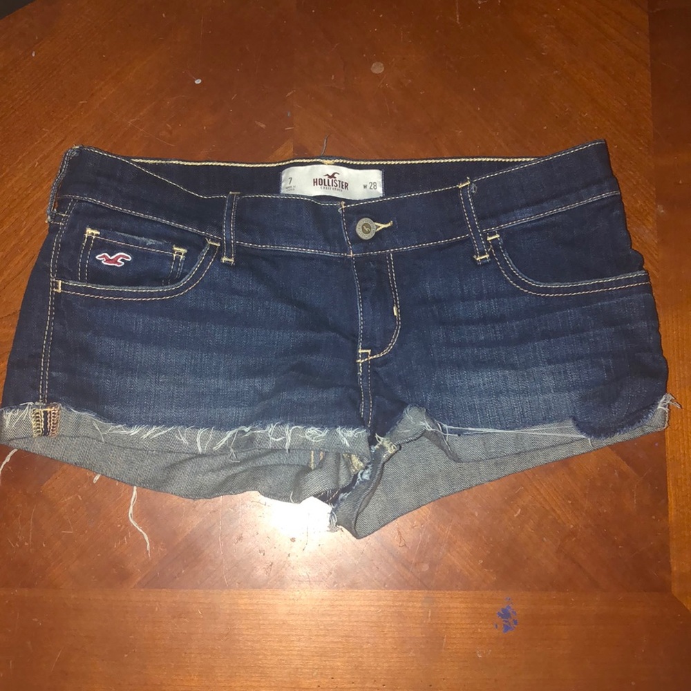 Hollister denim shorts
